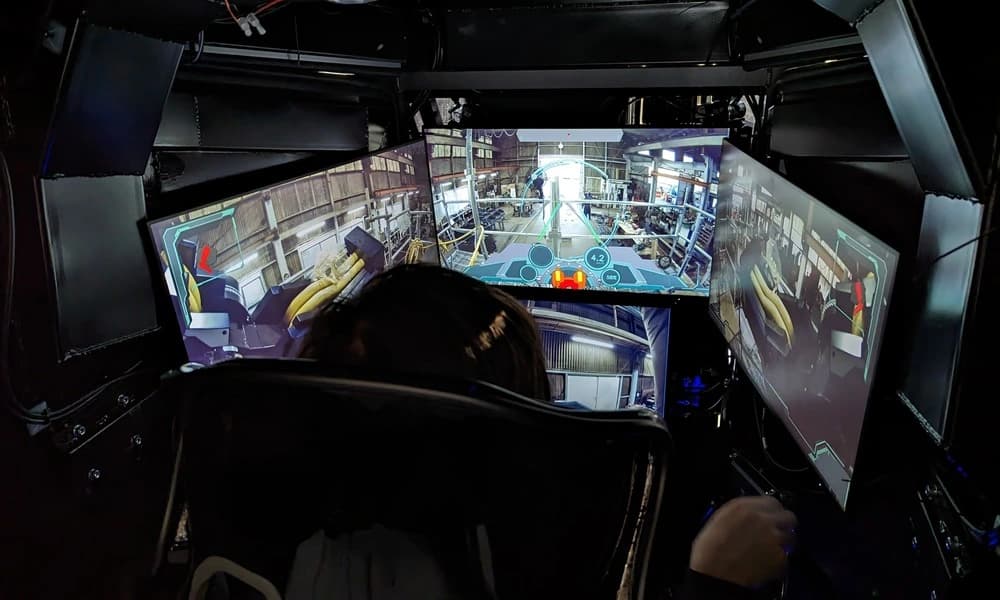 Nouvelle activité, piloter un véritable Robot